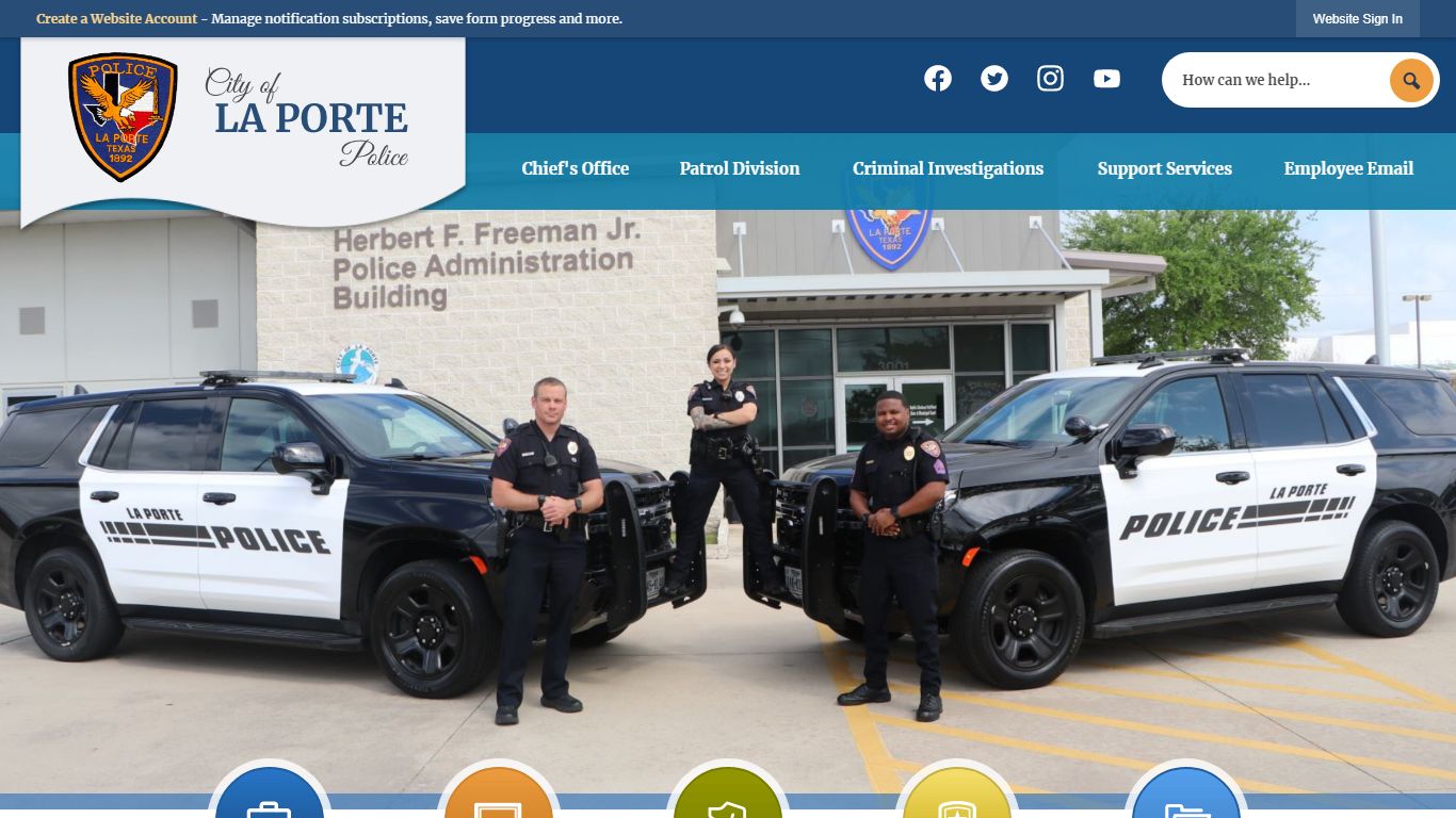 Police Department | La Porte, TX - Official Website