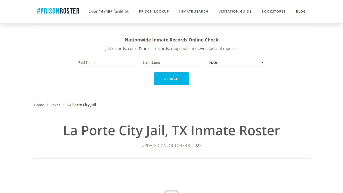 La Porte City Jail, TX Inmate Roster - Prisonroster